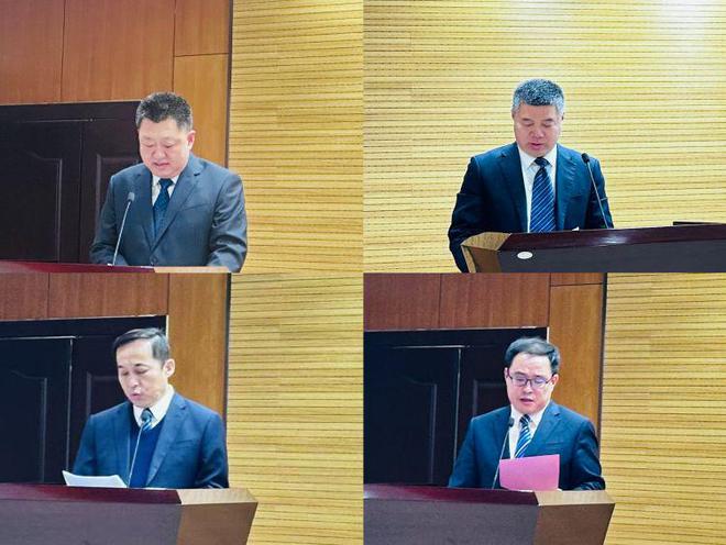 锚定“12633”工作目标竭力打造群众满意窗口——滨州市不动产交易登记中心2025年工作动员大会暨党风廉政会议召开(图4)